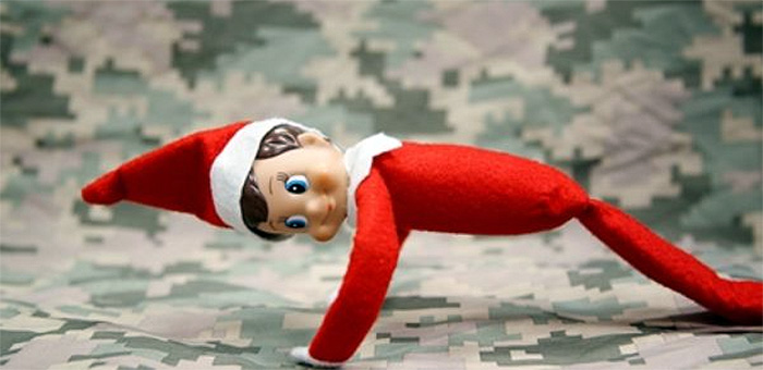 Jazzercise Elf on the Shelf 