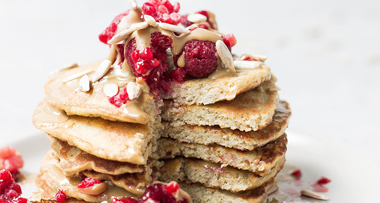 Easy Four-Ingredient Protein Pancakes for Mother’s Day