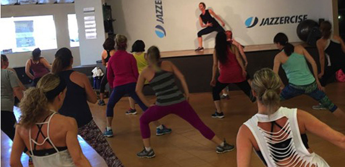 Jazzercise Class Shot